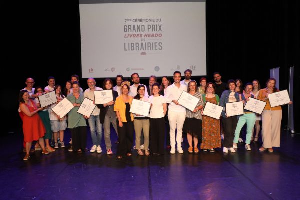 Le palmarès du Grand Prix Livres Hebdo des Librairies 2025