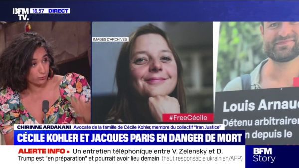 "Elle est incapable aujourd'hui de dire où elle est": l'avocate de la famille de Cécile Kohler explique les circonstances de l'inculpation des deux otages français