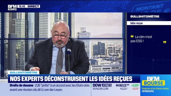Bullshitomètre : "La clim n'est pas ESG "- FAUX répond Emmanuel Lechypre - 03/07
