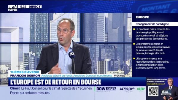 La renaissance européenne en bourse n'en est qu'à ses débuts ! - 03/07
