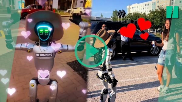 Au Texas, un robot dragueur boosté à l'IA charme les passants et inquiète les internautes
