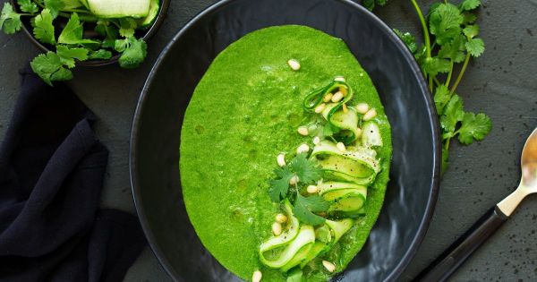 Épinard + concombre = le duo inattendu de l'été à servir glacé