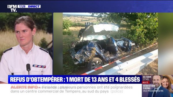 Story 2 : Refus d'obtempérer mortel en Saône-et-Loire - 03/07