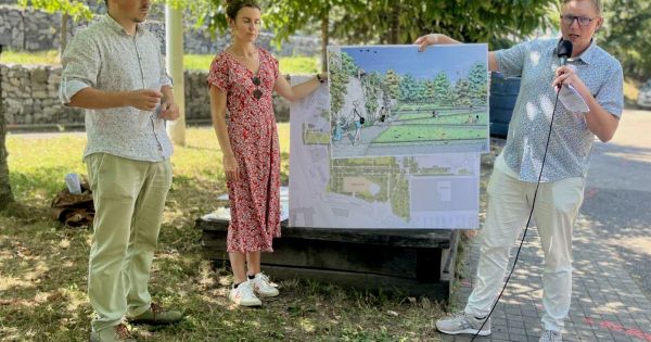 Saint-Étienne. 450 arbres, fontaine, esplanade : 6 millions d'euros pour réaménager le parc François-Mitterrand