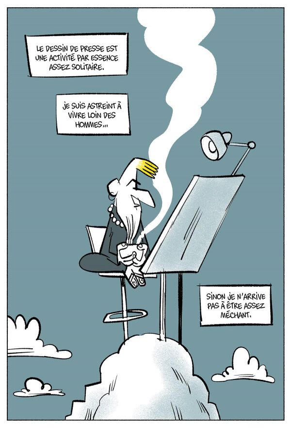 Bande dessinée : « Vis ma vie » de dessinateur de presse avec le Bordelais Thibaut Soulcié