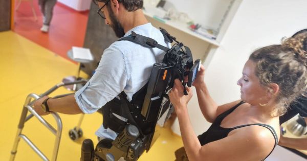 Vosges. Vittel : deux exosquelettes pour les centres hospitaliers de l'Ouest vosgien et d'Épinal-Golbey