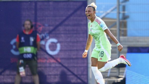 Euro (F) : l'Italie domine la Belgique