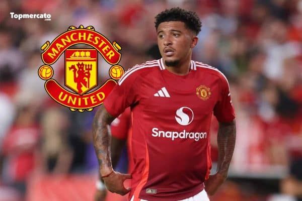 Mercato Manchester United : un prétendant offre 5 M€ par an pour sortir Jadon Sancho de son impasse