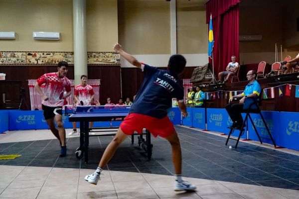 Mini-Jeux de Palau 2025 : Tahiti fait le poids en tennis de table, pas encore en haltérophilie