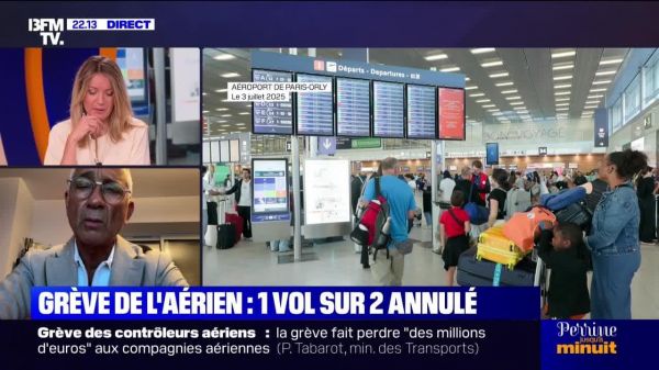 Grève des contrôleurs aériens : la grande pagaille - 03/07