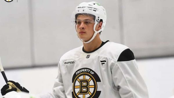 James Hagens ne veut pas perdre de temps