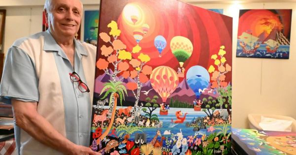 Molsheim. Un voyage dans le monde faussement naïf du peintre Henri di Mattéo