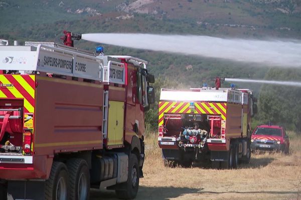 Le dispositif anti feux de forêt de Haute-Corse dévoilé à Corte
