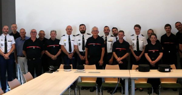 Is-sur-Tille. Le geste héroïque de cinq gendarmes qui ont sauvé la vie de deux habitants, mis à l'honneur