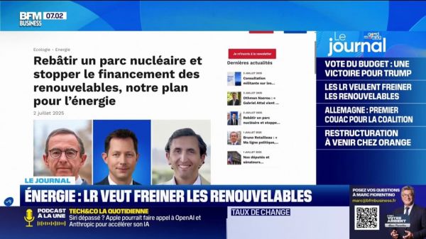Énergie: Les Républicains veulent mettre fin aux subventions pour le financement des renouvelables