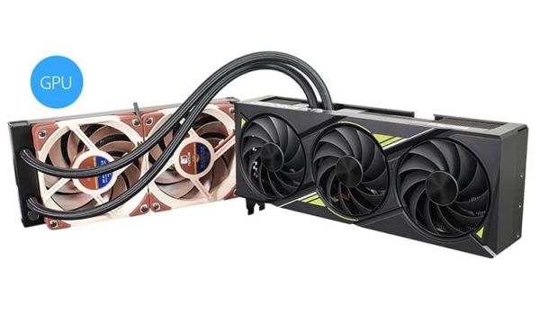 RTX 5080 LC Hydro : Sycom remet le couvert avec Noctua !