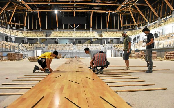 À Quimper, la salle événementielle de 3 500 places prend forme