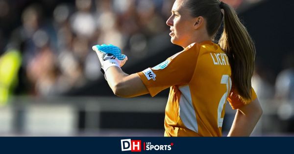 Confirmée dans les cages des Red Flames, Lisa Lichtfus a joué son premier match à l'Euro : "Je savoure ce que je vis actuellement”