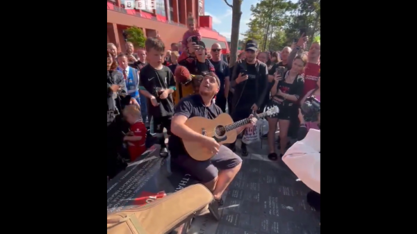 Mort de Diogo Jota : les supporters de Liverpool ont rendu hommage au joueur avec celle belle chanson