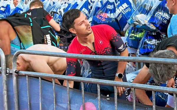 « Mon vélo me projette sur les roches et je fais un soleil », le Brestois Yves-Marie Paul a été l'Iron Man de Nice