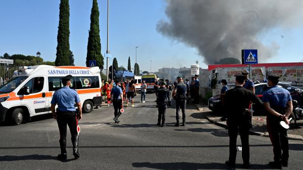 À Rome, cette violente explosion a été entendue dans toute la ville, une trentaine de blessés