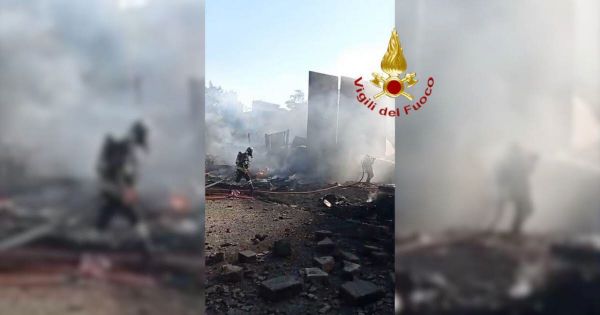 En images. « J'ai senti ma peau brûler » : énorme explosion à Rome, des dizaines de blessés
