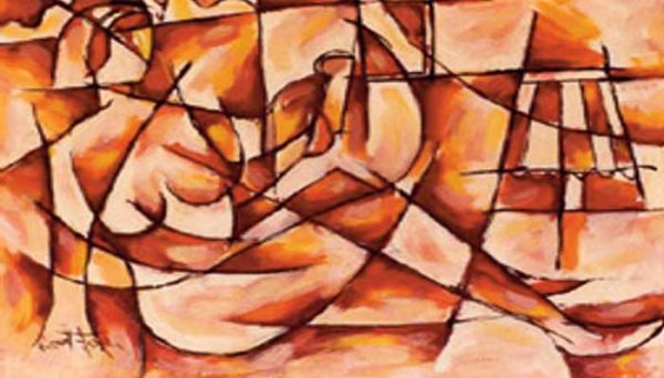 Mohamed Kotiba, l'éloquence du cubisme