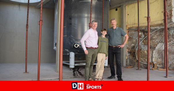 Silly : Les nouvelles cuves sont arrivées à la brasserie avec l'objectif de tripler la capacité de production