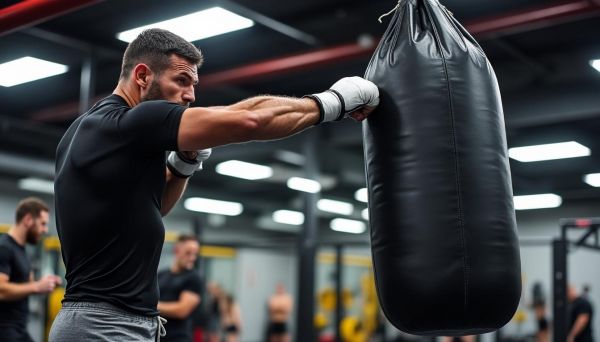 L’utilisation du sandbag pour améliorer vos techniques de combat