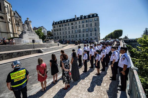 Pau : une cérémonie pour la journée nationale des sapeurs pompiers