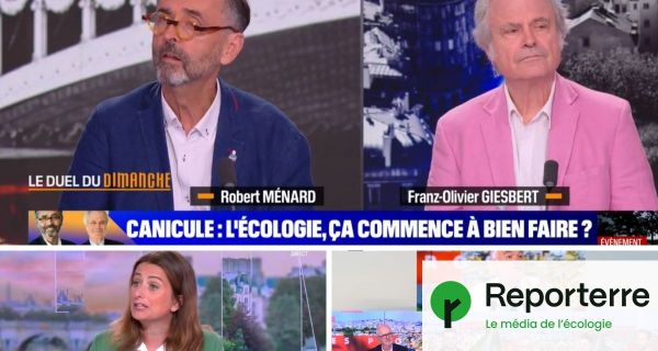 Canicule : à la télé, le but est de « rendre l'écologie ridicule »