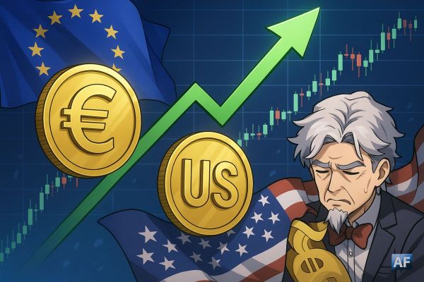 L’EUR/USD explose de 1400 pips en 2025 alors que la crise du Dollar s’aggrave