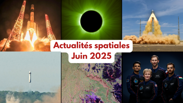 L’actualité spatiale de juin 2025 : échec de l’alunissage d’Hakuto-R, Ax-4, vol surprise de Honda, test du vaisseau Mengzhou, explosion du Starship, dernier vol de la H-IIA, etc..