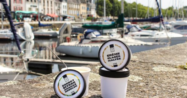 La Brasserie La Dilettante et le glacier Sablé collaborent sur des produits co-conçus