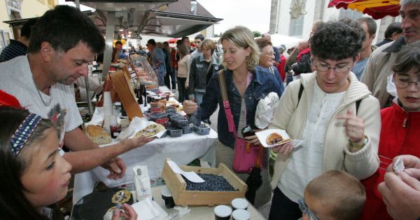 Photos l Archives. Le marché d'été du Girmont-Val-d'Ajol a 30 ans