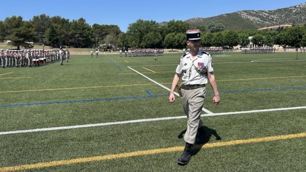 Légion étrangère : le colonel Louis-Guilhem Larchet prend la tête du 1er Rec au camp de Carpiagne