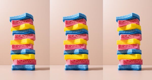 Éponges de couleurs : à quoi servent-elles et quelles sont les différentes ?