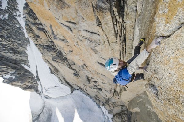 Solo auto-assuré inédit dans la voie Petit au Grand Capucin, par Siebe Vanhee