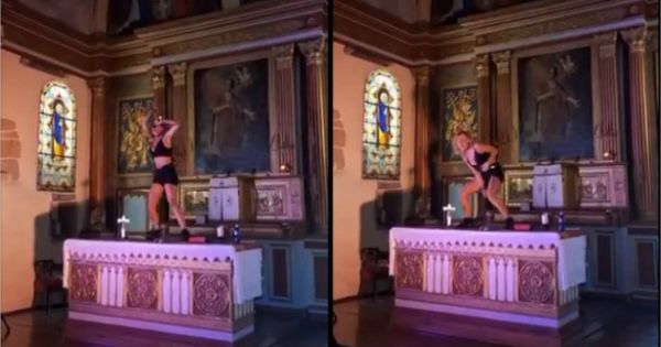 Sud Ouest. Elle mime une masturbation avec un crucifix dans une église : une humoriste fait polémique
