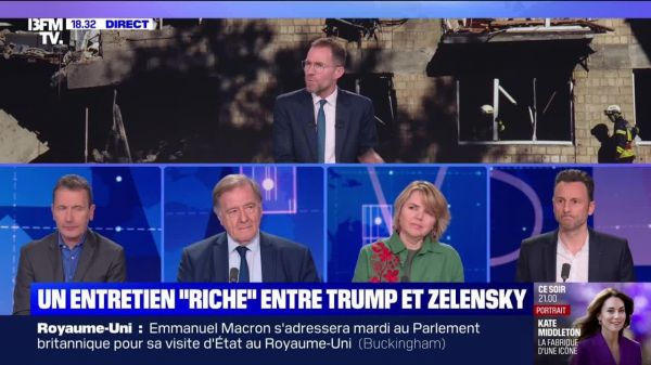 Un entretien "Riche" entre Trump et Zelensky - 04/07