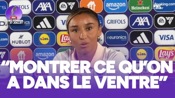 Euro (F) / France-Angleterre : "Montrer ce qu'on a dans le ventre" insiste Karchaoui avant le choc
