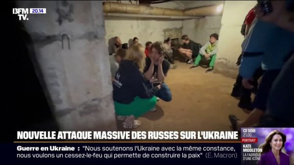 "C'était très effrayant, des gens pleuraient": l'Ukraine visée par l'attaque de drones la plus massive depuis le début du conflit avec la Russie