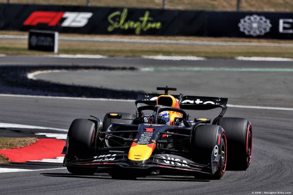 Red Bull : 'Une mauvaise journée' pour Verstappen à Silverstone