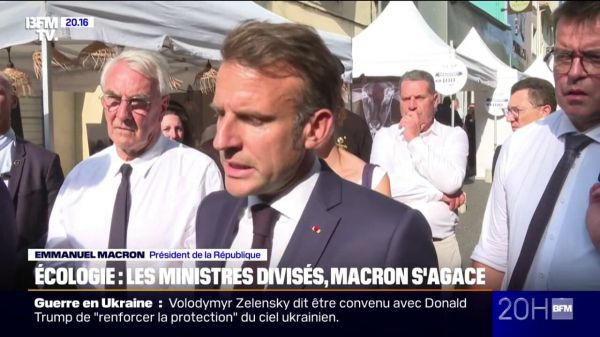 "Ils doivent s'occuper des politiques qu'ils conduisent”: Emmanuel Macron recadre ses ministres, divisés sur la question énergétique