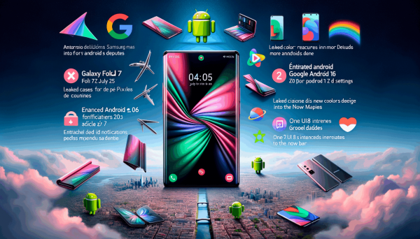 Android Daily News : Galaxy Z Fold 7, Pixel 10, Android 16 et One UI 8 à la une