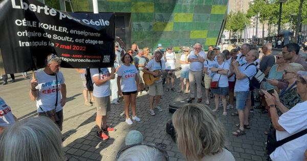 Mulhouse. Une centaine de personnes en soutien à Cécile Kohler