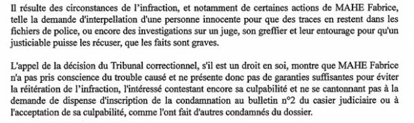 Dans les secrets de l’affaire Mahé : des flics ripoux, une cadre de la CGSS condamnée pour corruption, un pilote d’avion qui visait une magistrate....