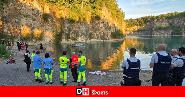 Embarcation à la dérive dans une carrière de Mont-sur-Marchienne : les secours et la police doivent intervenir