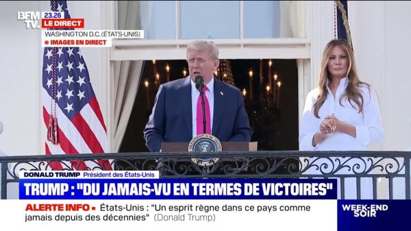 "Notre pays est devenu fier et digne", déclare Donald Trump après l'adoption de son projet de loi budgétaire