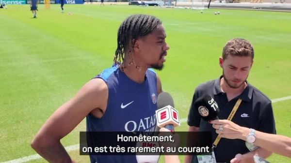 PSG - Bradley Barcola : "Ça aurait pu être une belle finale"